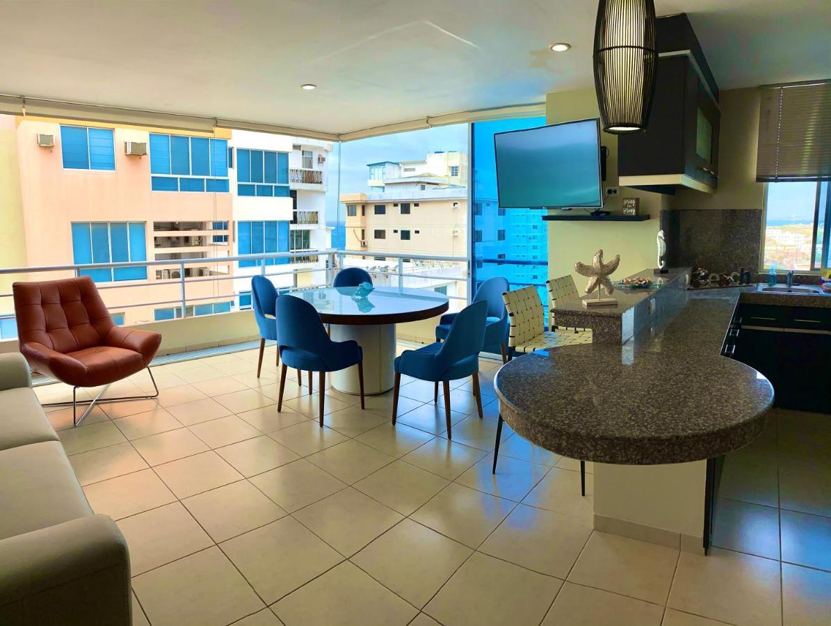 Comodo Apartamento Con Vista Al Mar. Salinas  Extérieur photo