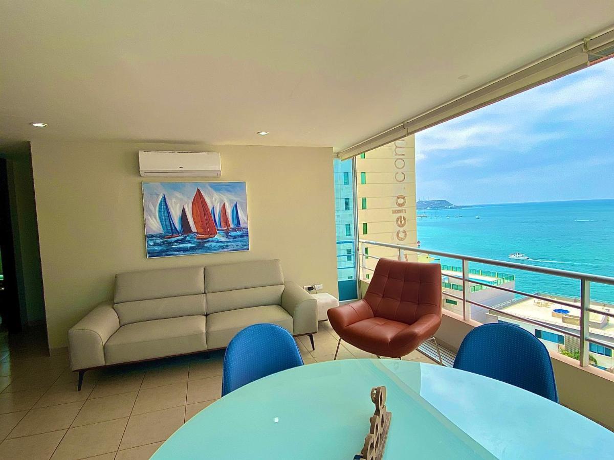 Comodo Apartamento Con Vista Al Mar. Salinas  Extérieur photo