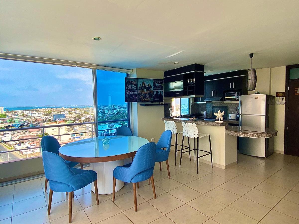 Comodo Apartamento Con Vista Al Mar. Salinas  Extérieur photo